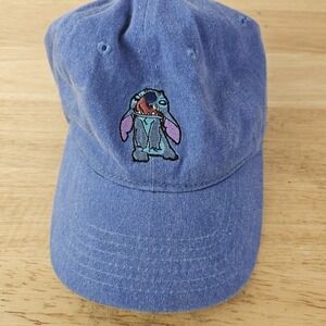 Disney Lilo & Stitch Stay Weird Baseball Cap Unisex Blue One Size Adjustable